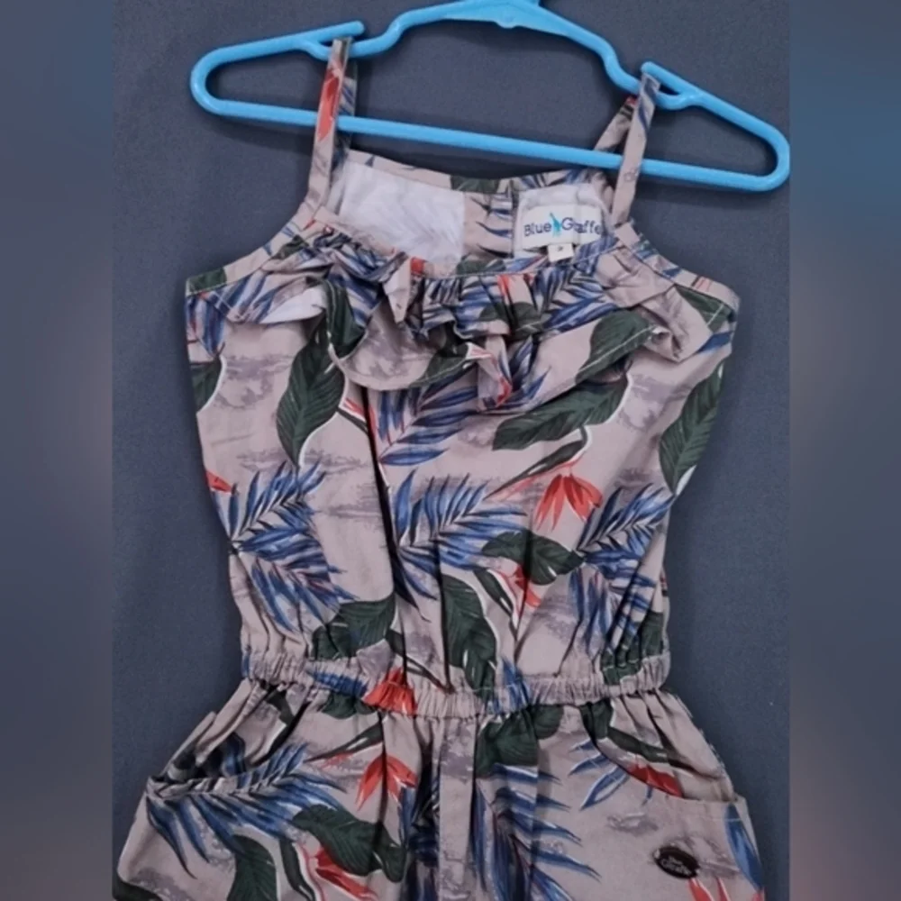 Girls Blue Giraffe Jumper‎